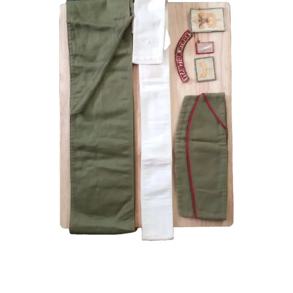 Vtg BSA Boy Scout Lot 50s 60s Vigil Honor OA Sash, Merit Badge Sash, Patches